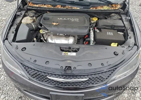 2015 Chrysler 200 S from USA, damaged, VIN 1C3CCCBB1FN623633